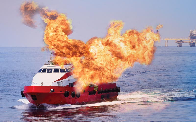 marine and boat fires