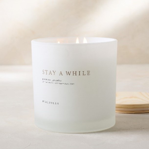 Magnolia candle