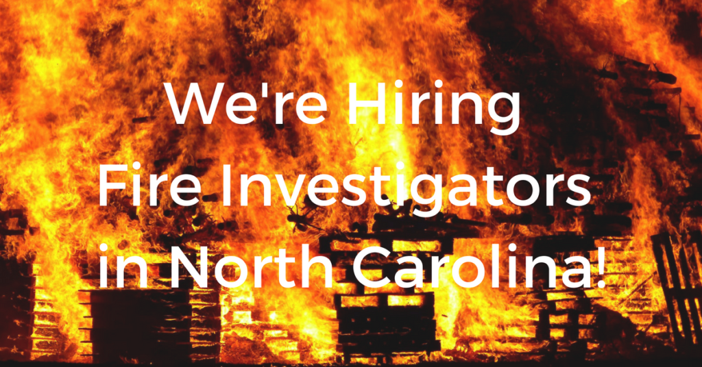 Fire Investigator Jobs in North Carolina